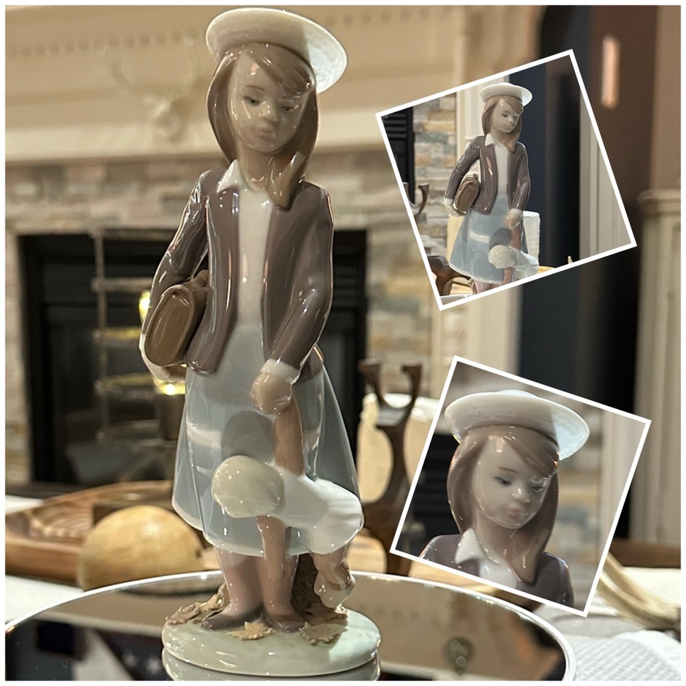 Authentic Lladro “Autumn” Figurine #05218 w/Original Box in Pristine Condition
